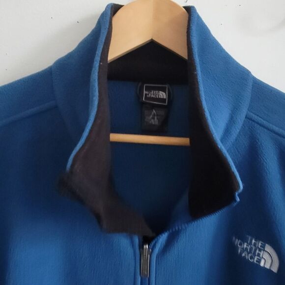 The North Face Mens full zip fleece Blue Jacket size XL - Picture 9 of 13